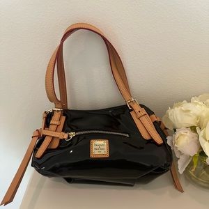 NWT Classic Dooney & Burke Small Black Nina Purse